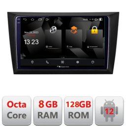 Navigatie VW Golf 6 2009-2013 Android 12 Octa Core 8GB RAM 128GB