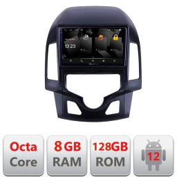 Navigatie Hyundai i30 2009-2012 pentru climatizare automata, Android 12, 8+128GB