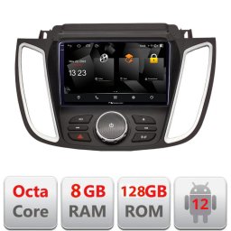 Navigatie Ford Kuga 2015-2020 Android 12 QLED 2K 8GB+128GB