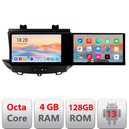 Navigatie Android Opel Grandland X/Crossland X 2016-2020, 10.5 inch, 4+128GB