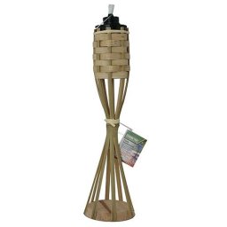 Faclie de masa din bambus 35 cm pentru gradina si terasa