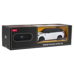 Masina cu telecomanda Range Rover Sport SV alba, scara 1:24