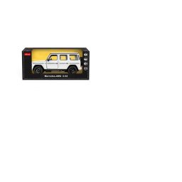 Masinuta metalica Mercedes AMG G63 alba, scara 1:24, Rastar