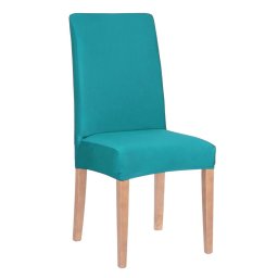 Husa universala pentru scaun, elastica, poliester si spandex, albastru marin