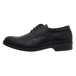 Pantofi barbati, BND-121-S-Negru, elegant, piele naturala, cu toc, negru (Marime: 43)