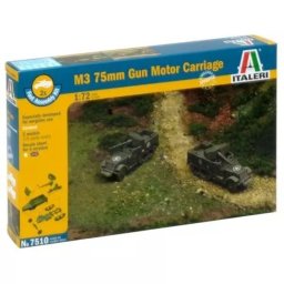 Italeri: Machetă M3 76mm Gun Motor Carriage Scale - 1:72