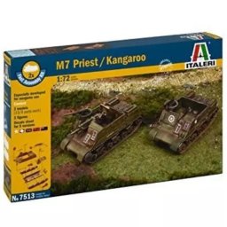 Italeri: Machete M7 Priest și Kangaroo - 1:72