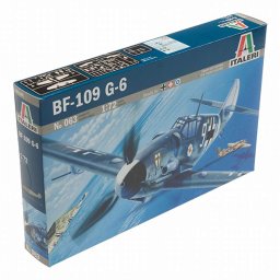 Italeri: Machetă Messerschmitt BF-109 G-6 - 1:72