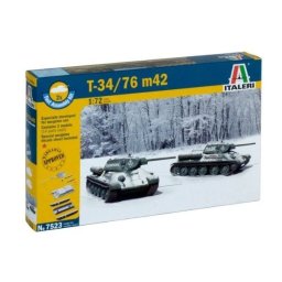 Italeri: Machetă T 34/76 m42 - 1:72