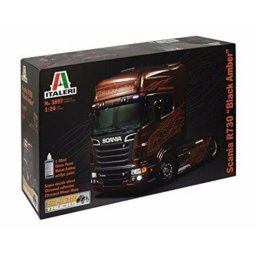 Italeri: Machetă Scania R730 Truck Black Amber - 1:24