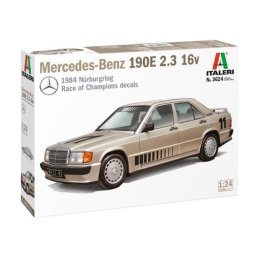 Italeri: Machetă Mercedes Benz 190E - 1:24