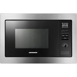 Cuptor cu microunde HEINNER HMW-MDBI25GDIX, 25l, 900 W, 10 programe, Negru/Inox