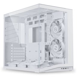 Carcasa LIAN LI Dynamic Mini V2 Flow O11DMIV2FW, ATX, Tempered Glass, White