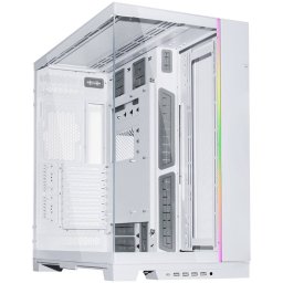 Carcasa LIAN LI Dynamic EVO XL O11DEXL-W, ATX, Full Tower, Tempered Glass, White