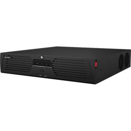 NVR HIKVISION DS-9664NI-M8, 64 canale, 4K, 8x SATA, RAID, H.265, Negru