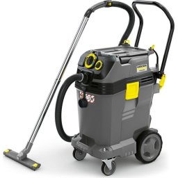 Aspirator Filtrare 99.9%, Umed/Uscat, 50l, 640x370x1045 mm, Gri/Negru