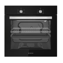 Cuptor Cuptor gaz incorporabil Studio Casa Lara FG60Nero, Termostat, Timer mecanic, 56 l, Grill gaz, Clasa energetica A, Sticla neagra