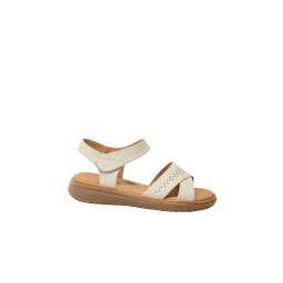 Sandale damă utracomode Formazione, crem, din piele naturală FNX33180-39 EU
