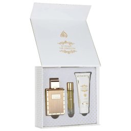 Lattafa The Kingdom Apa de parfum 100 ml + Apa de parfum MINI 12 ml + SG 100 ml (Barbati)