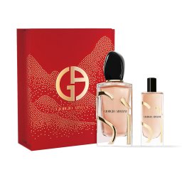 Giorgio Armani Sì Intense 2023 EDP Intense 15 ml + Apa de parfum Intense Refillable 100 ml (Femei)