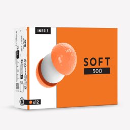 Set 12 Mingi Golf 500 Soft Portocaliu