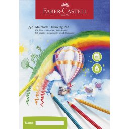 Bloc desen A4 100 file 80g/mp Faber-Castell