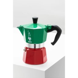 BIALETTI 5322 Moka Express Tricolore E cocoș creator cu modele