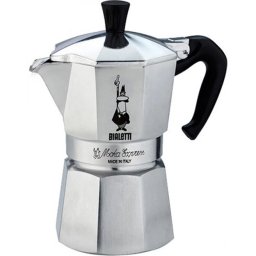 BIALETTI Moka Express 2 persoane gagâlţ creator inox