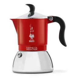 BIALETTI 7144 Fiammetta E cocoș creator 4 persoane cu inducție roșu
