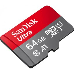 MEMORII. SD CARD Sandisk MICROSDXC 64GB CL10 SDSQUAB-064G-GN6MA, SDSQUAB-064G-GN6MA (timbru verde 0.03 lei)