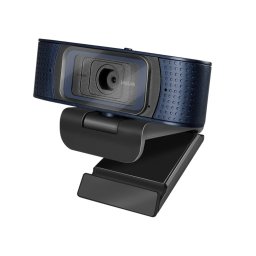 CAMERA WEB LOGILINK senzor.1080p Full-HD cu rezolutie video 1920x1080; unghi vizualizare 80grade, pivotare 90grade, rotatie 180grade,mic dual, autofocus,cablu 1.6m, UA0379 (timbru verde 0.18 lei)