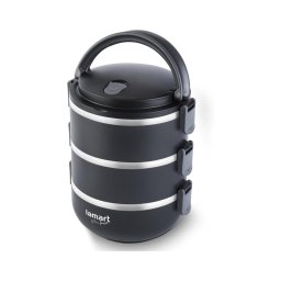 Sufertaș termoizolant Lamart 1,8 l negru