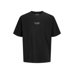 JACK & JONES T-Shirt Jjart Print Ss Crew Neck 12288095 C-N10 black