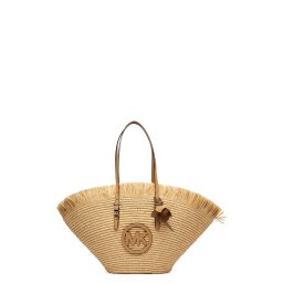 MICHAEL KORS Geantă Isa Lg Fan Tote 30S6S9FT9Y 202 nat/peanut
