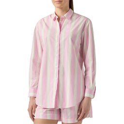 MC2 SAINT BARTH Cămaşă Brigitte BRIG001-00897L cotton sb beach stripes 2153 emb