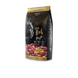 LEONARDO Fresh Beef & Poultry Hrana uscata pentru pisici, cu vita si pasare 4 kg