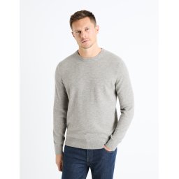 Celio Cashmere Sweater Jecloud - Mens