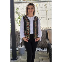 Vesta brodata cu model traditional Suzi 8