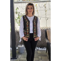 Vesta brodata cu model traditional Suzi 8