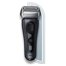 Aparat de ras Braun 8413s Wet&Dry, 10.000 de microvibratii, cap rotativ la 40 de grade, Negru