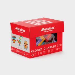 Blocuri de constructii, Marioinex Clasic, 350 piese