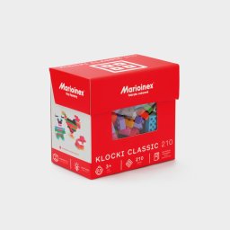 Blocuri de constructii, Marioinex Clasic, 210 piese