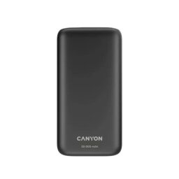 Acumulator Extern Canyon PB301B, 30000 mAh, 2x USB-A, 1x USB Type-C, PD, Quick-Charge, 20W, Negru