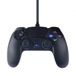 Controller cu fir JPD-PS4U-01, Gembird, USB, Negru