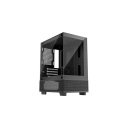 Carcasa PC Gaming, 1STPLAYER MI2-A, Mini Tower, tempered glass, Negru