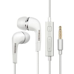 Casti cu microfon Samsung EHS64, 3.5mm jack, White