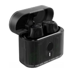 Casti in-ear HyperX Cirro Buds Pro, True Wireless, Bluetooth 5.2, ANC + Ambient Mode, Gaming Mode, autonomie pana la 7 ore casti + 28 ore case, fast charging 40 min, 3 seturi eartips, compatibil PC/Nintendo Switch/Mobile, negru