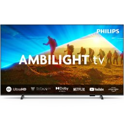 Televizor Philips Ambilight tv LED 43PUS8009, 109 cm, Smart TV, 4K Ultra HD, Clasa E, 3840 x 2160 pixeli, Negru