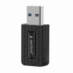 Adaptor retea GEMBIRD, extern, USB 3.0, suporta pana la 802.11ac 1300 Mbps, 2.4 GHz + 5 GHz