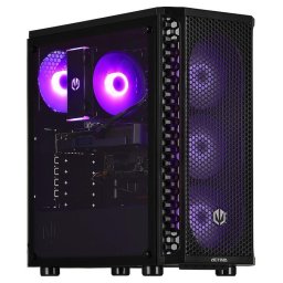 PC Desktop, Actina ENDORFY 8700F, 32GB RAM, 1TB SSD, AMD Radeon RX 7800 XT, 750W, Negru, 216x413x447mm